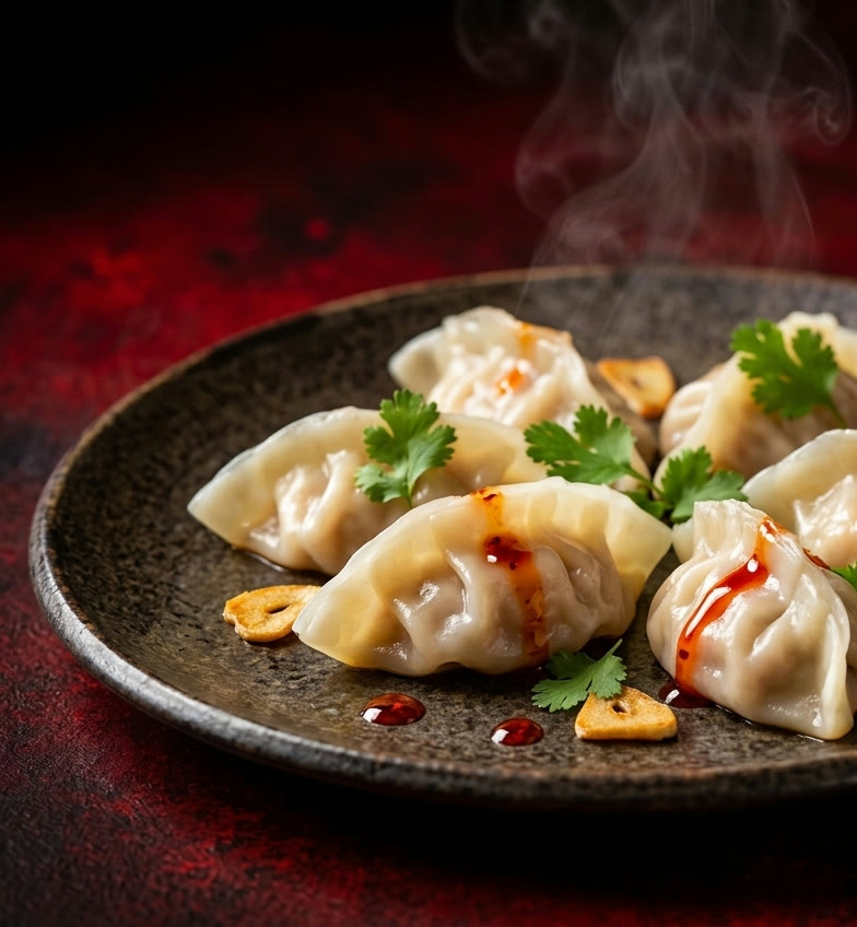 Dumplings with Bangkok Blaze